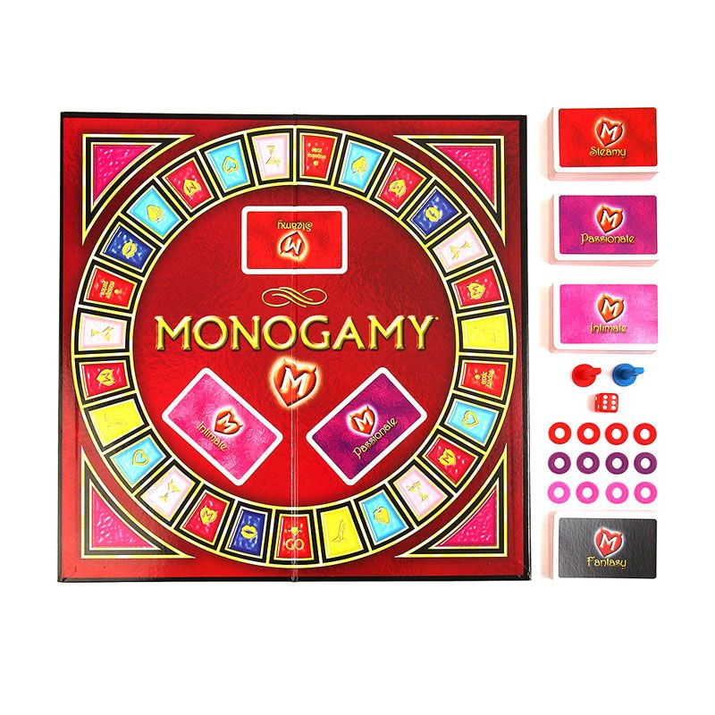 Erotic game, Monogamy - erotica game - Product side view  | Flirty Bay adult store and lingerie store